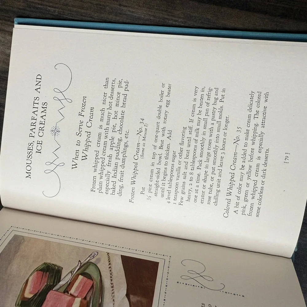 Vintage‎ General Electric Electric Refrigerator Recipes and Menus Cookbook 1930s